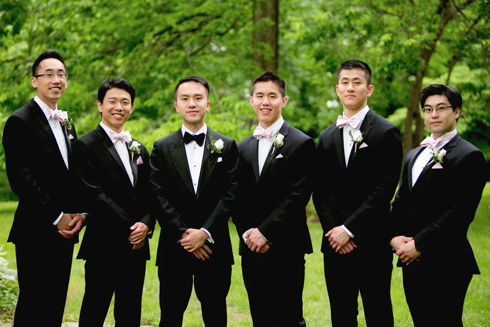 Groomsmen and Rosemont Manor