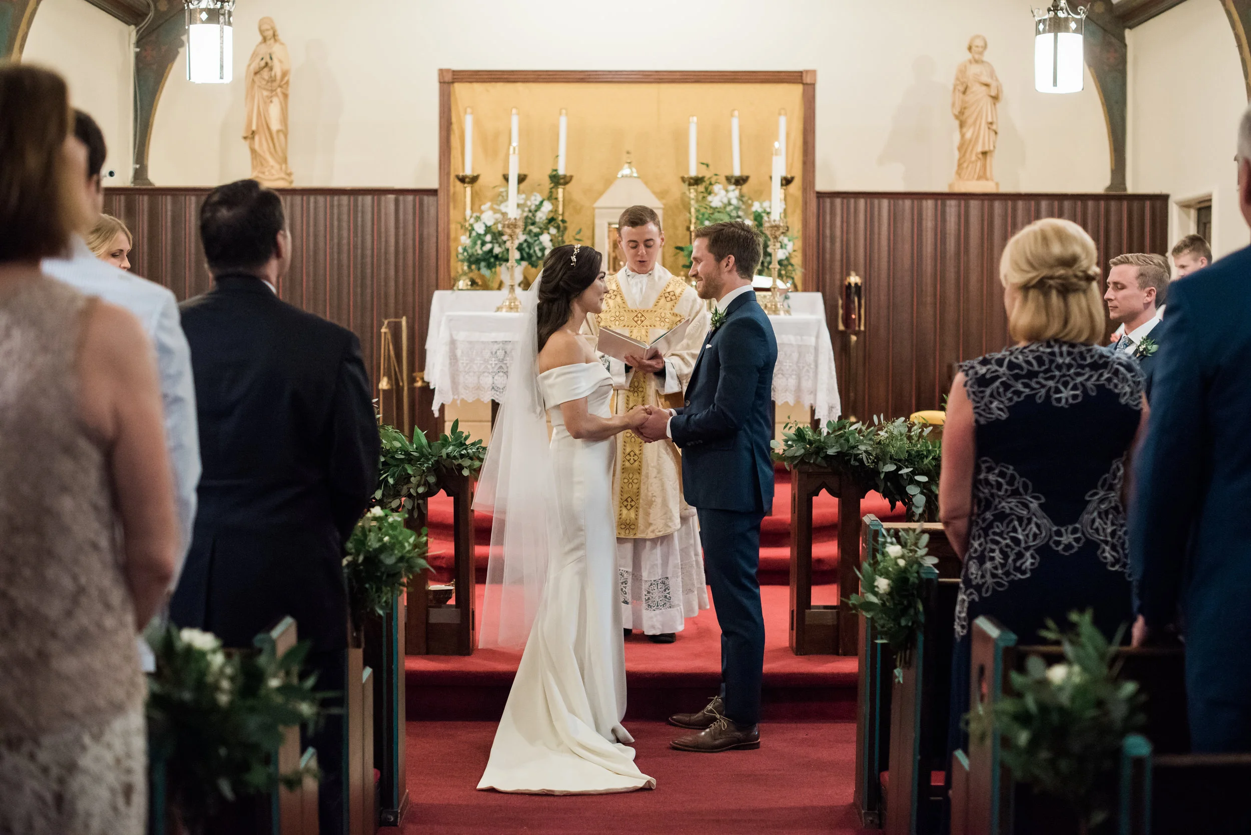Church wedding in Leesburg