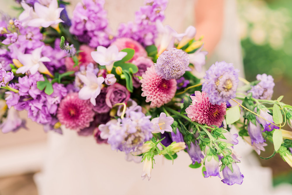 Lavender Bridal Bouquet