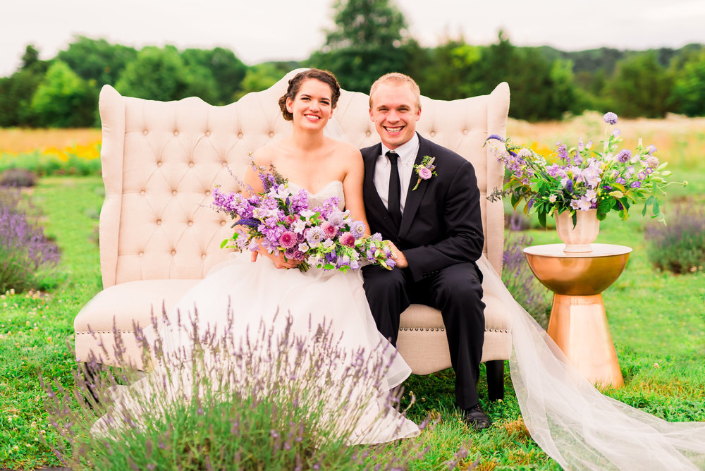 Lavender Inspired Wedding