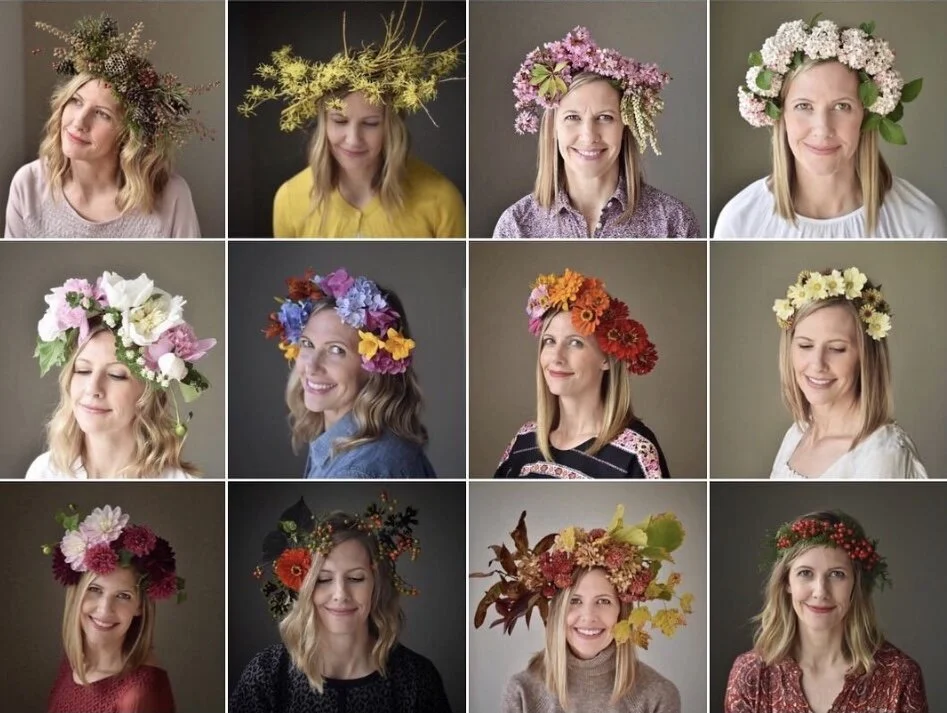 The Seasonal Flower Crown Project 