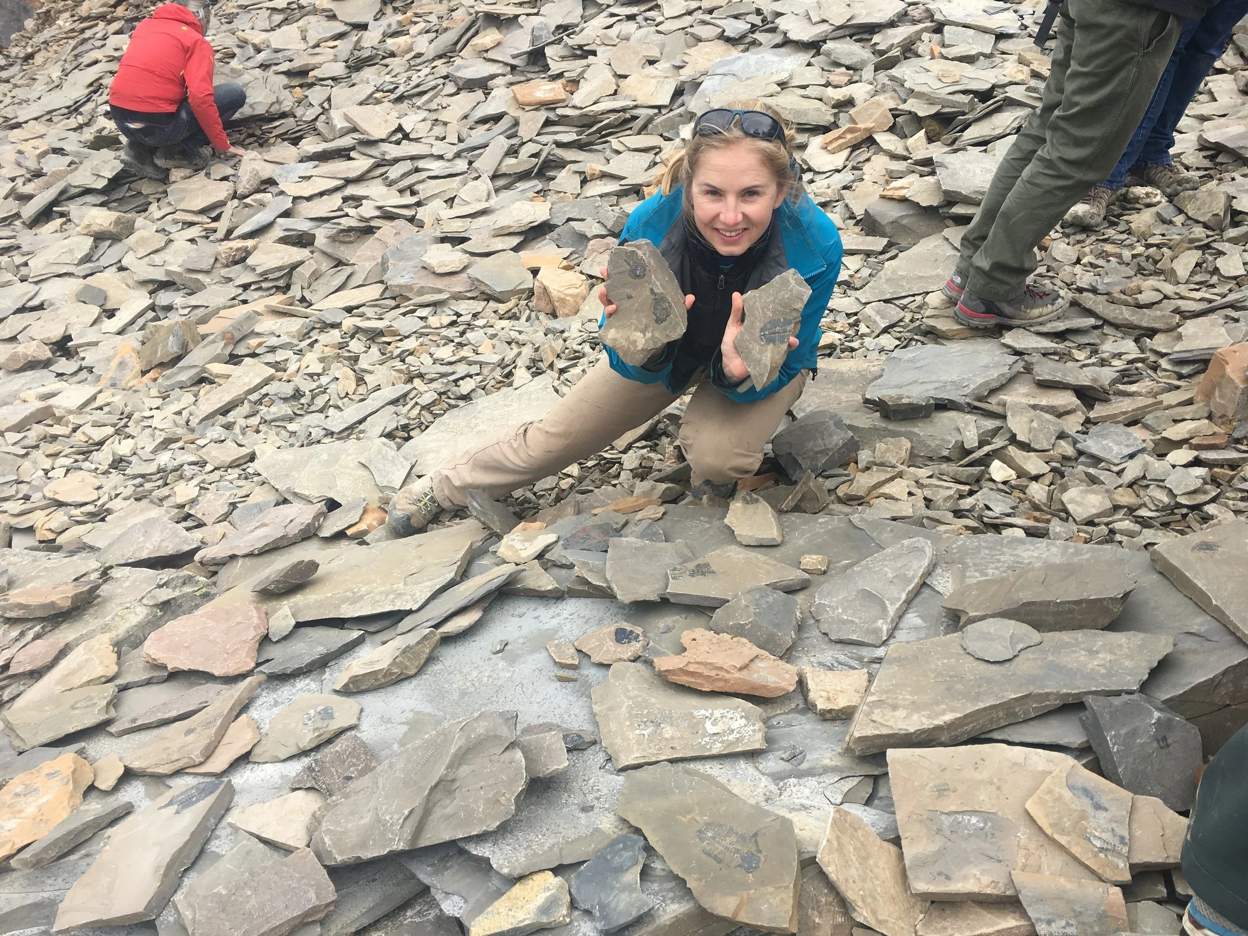  At the Burgess Shale! 