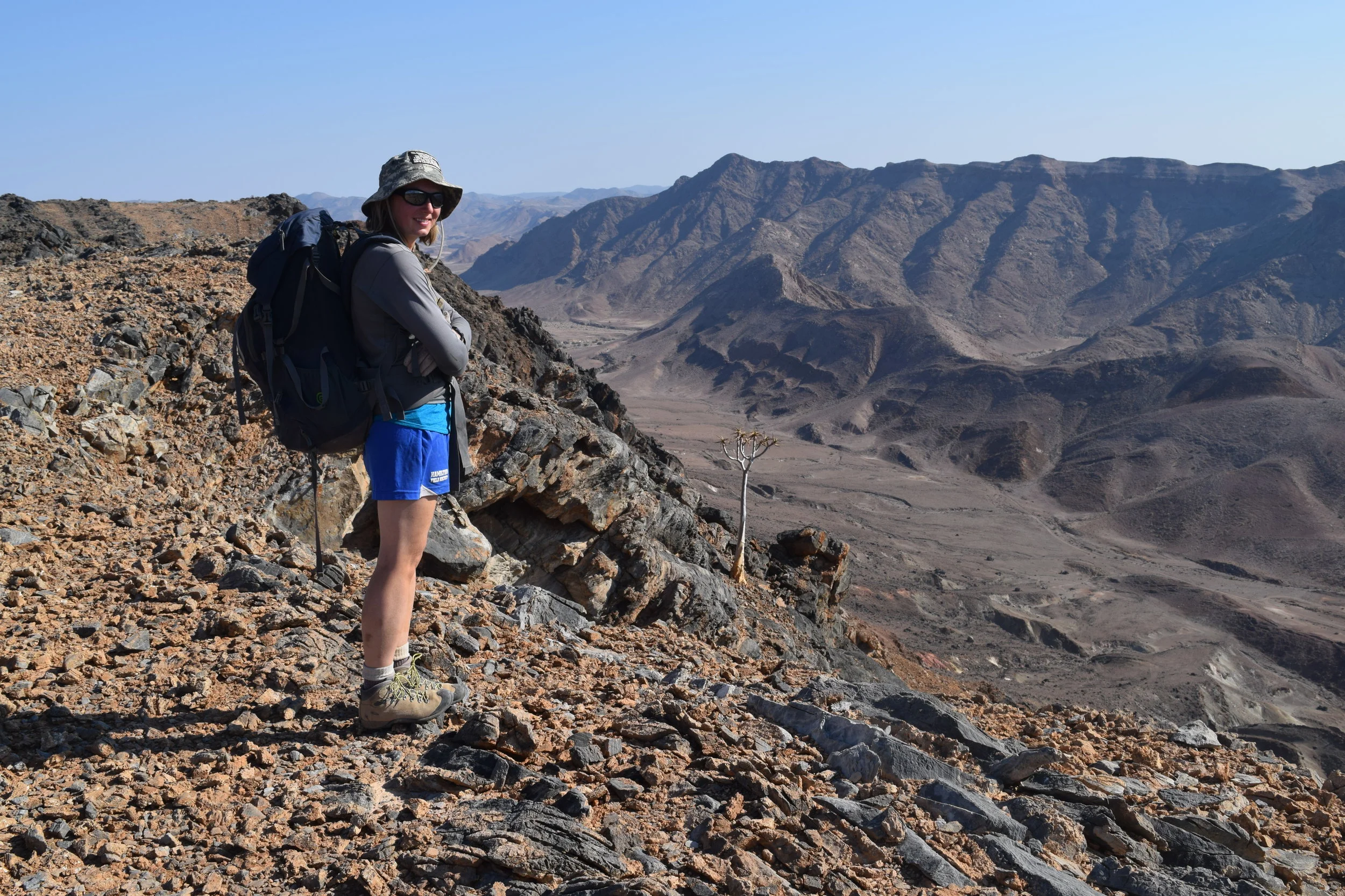  Looking out over Neoproterozoic strata in Namibia 