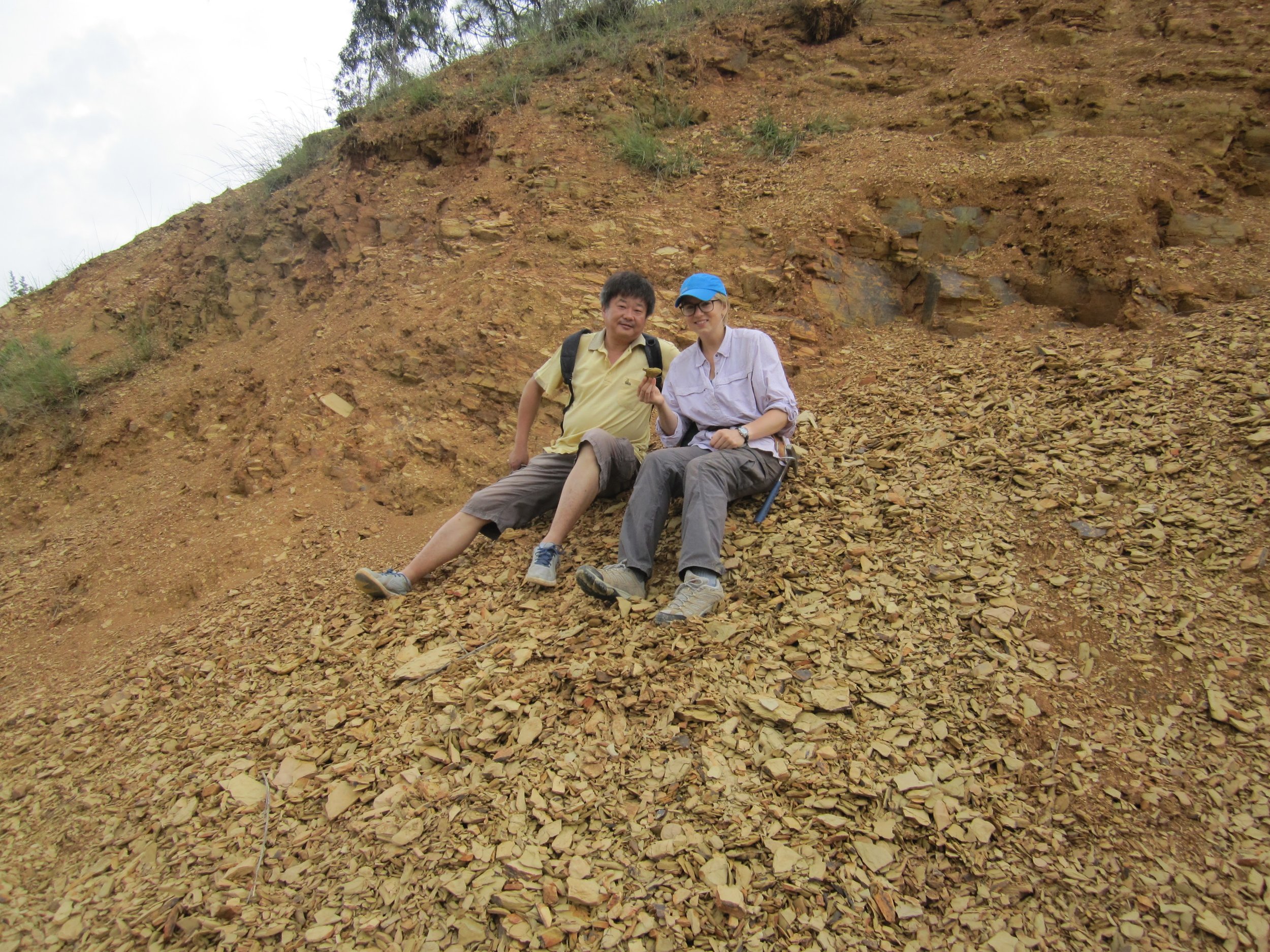  The Cambrian Chengjiang fossils near Kunming, China 