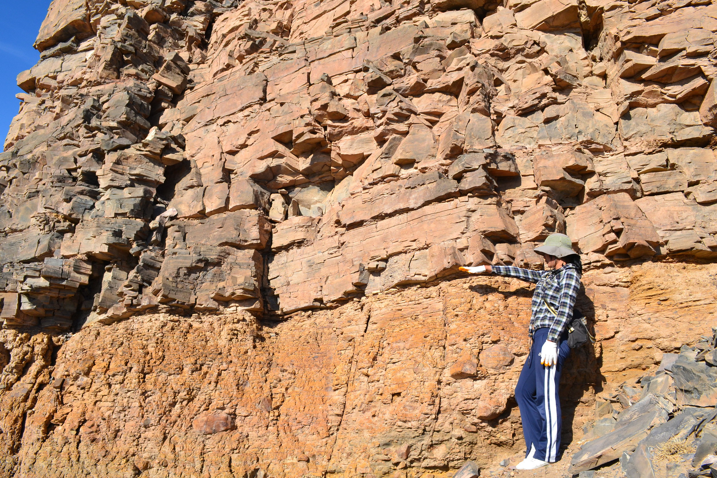  The Sturtian diamictite and cap carbonate in southwest Mongolia 