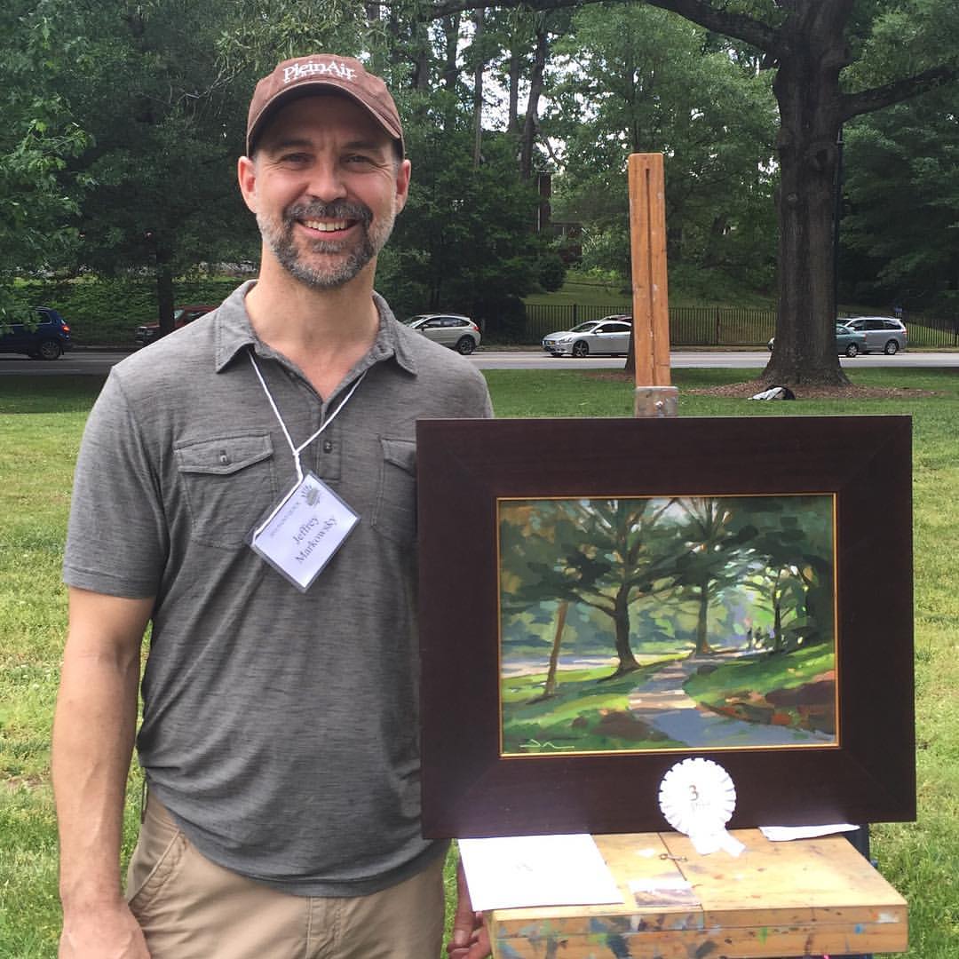 3rd Place. 2016 Olmsted Open Quick Paint Competition. Atlanta, Ga.