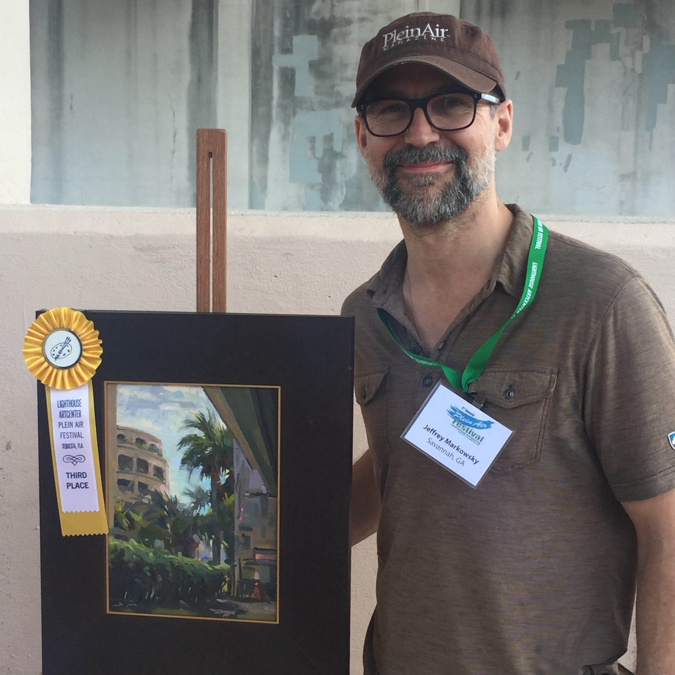 I was very grateful and honored to win Third Place at the Quick Paint during the 2017 4th Annual Lighthouse Plein Air Festival in Jupiter Florida. Special thanks to judge Goerge Van Hook for the honors.