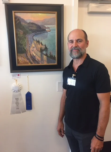 Very honored to be awarded 3rd place as well as the Museum Purchase award for my painting Smoke N’ 84 at the Pacific Northwest Plein Air Event at the Mary Hill Museum in the Columbia River Gorge. Thank you to juror Randall Sexton and all the other w…