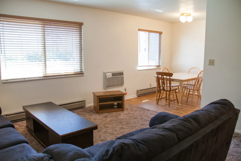 Entry & living area