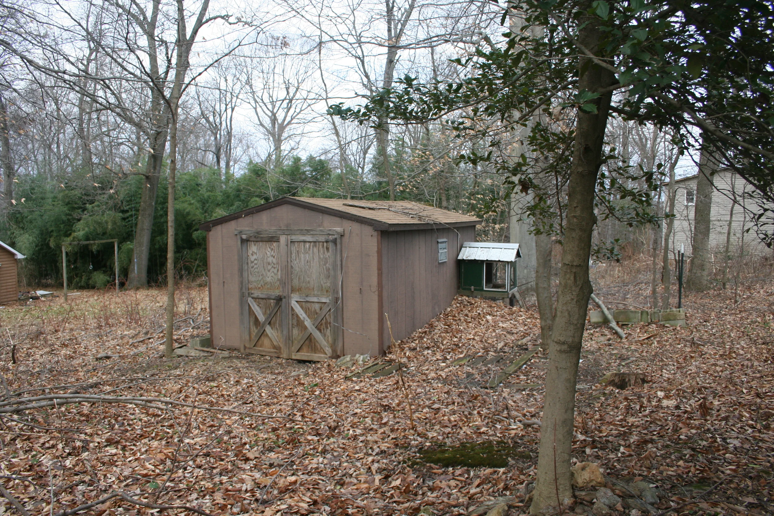 Another shed on the property.