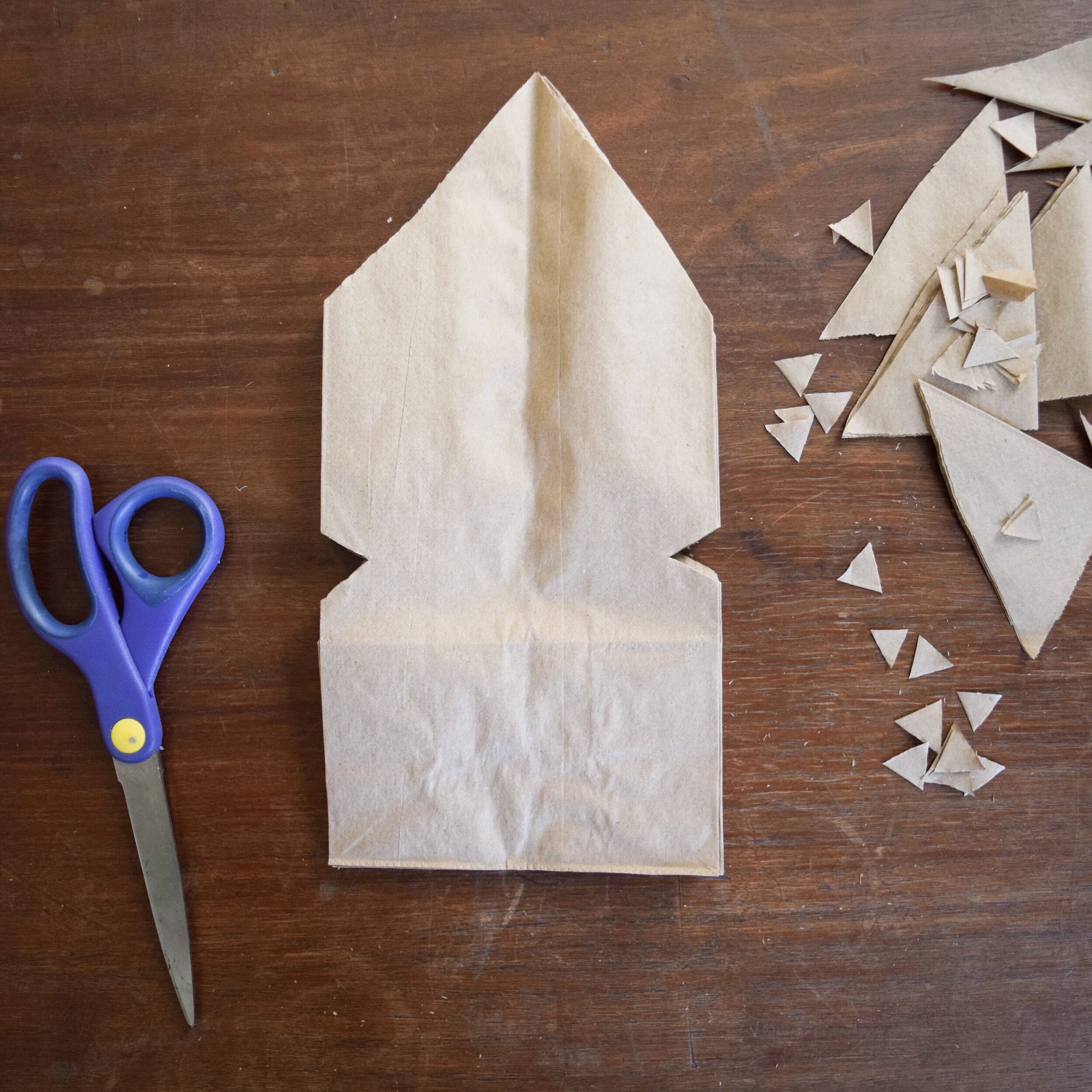 DIY Paper Bag Stars  Simple Seasonal Decor — Stevie Storck