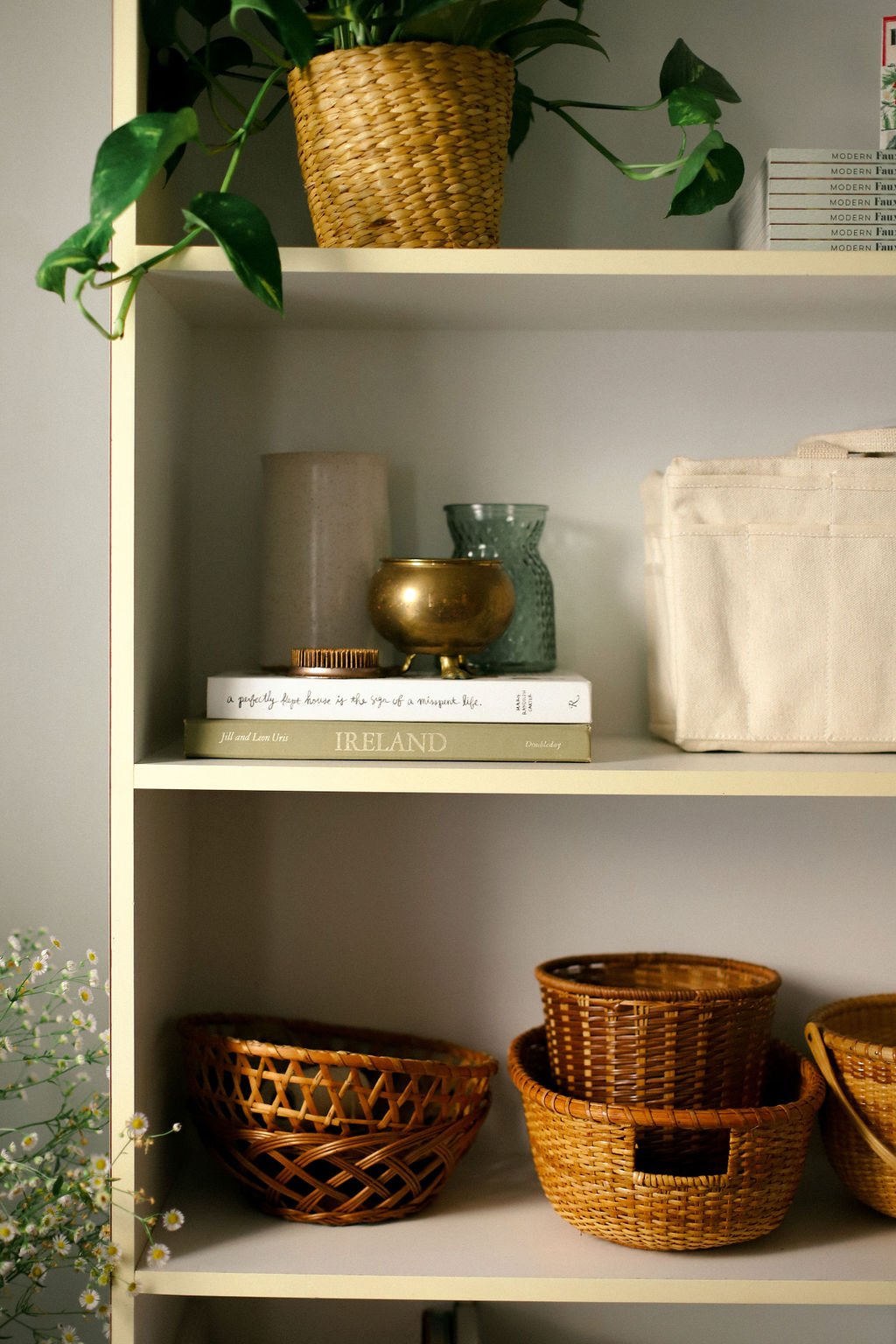Styling Shelves With Functional Decor Stevie Storck