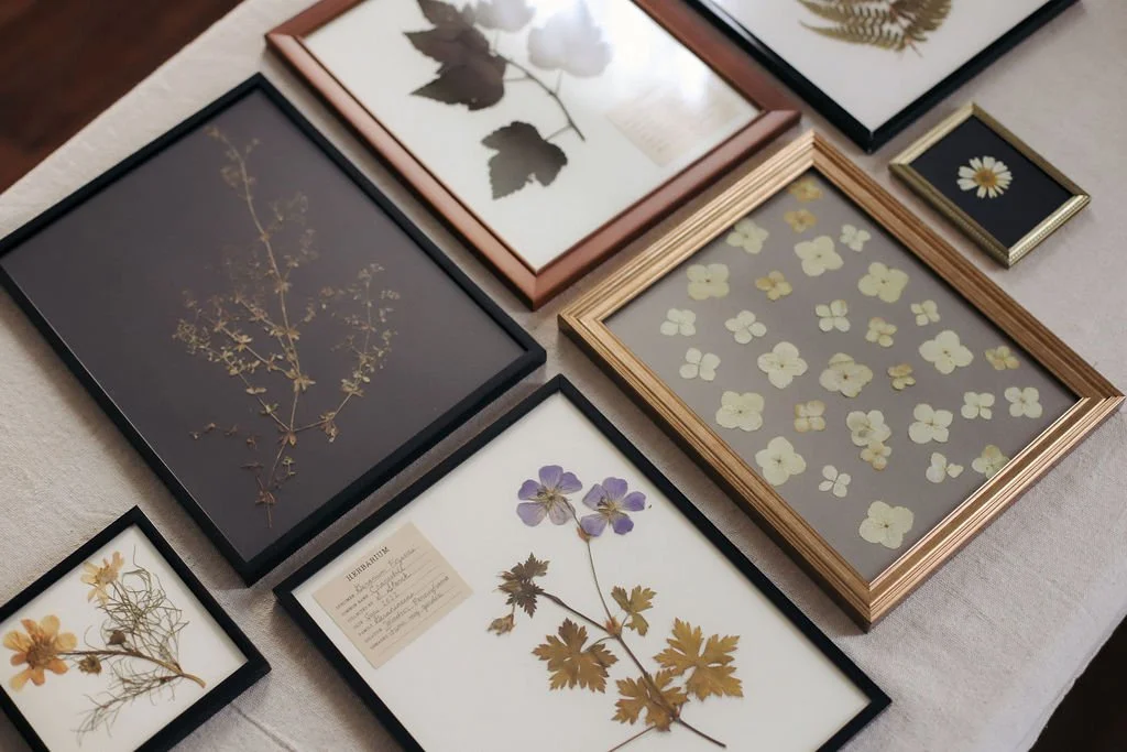 How to Make a Pressed Flower Frame