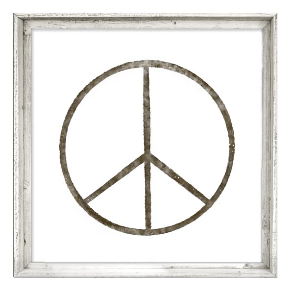 One Peace Sign Peace Sign Wall Decor