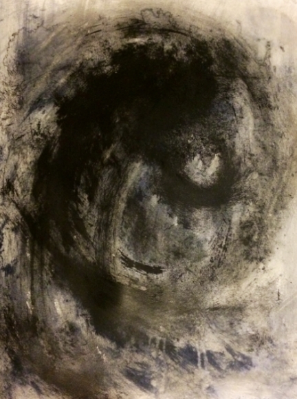 20 x 30 - mixed media on paper