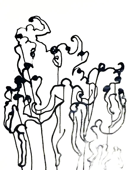 18 x 24 - ink on paper