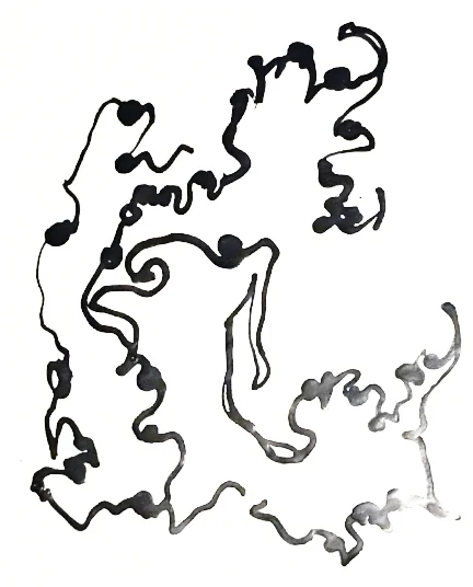 14 x 17 - ink on paper