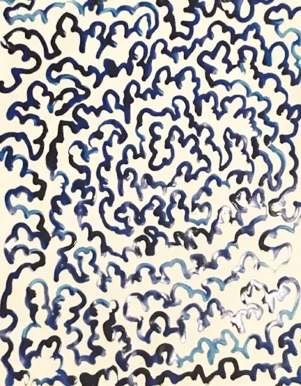 11 x 14 - acrylic on paper