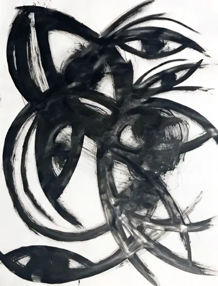 18 x 24 - ink on paper