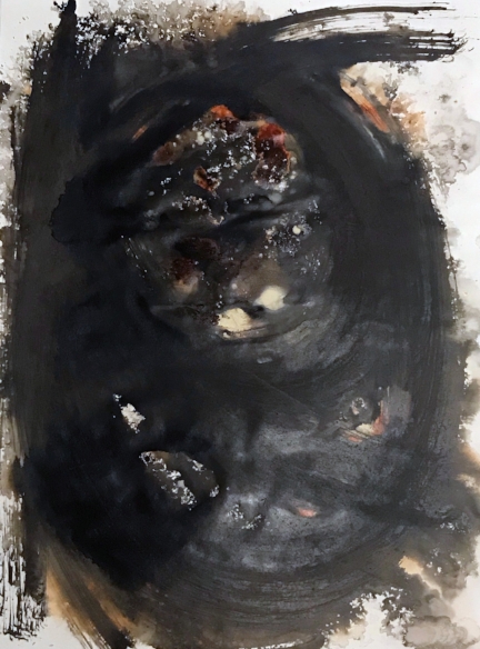 18 x 24 - mixed media on paper