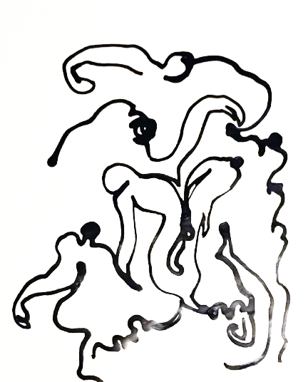 14 x 17 - ink on paper