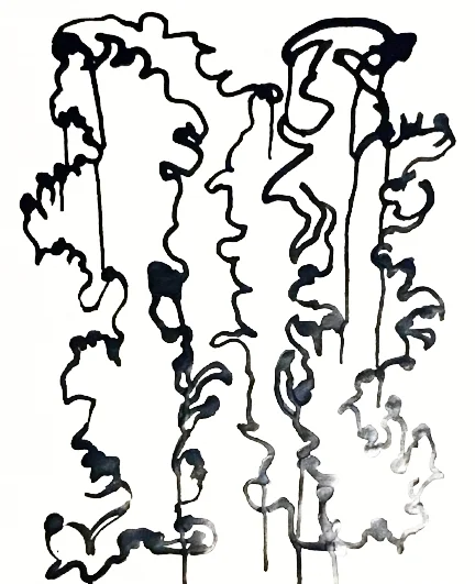 14 x 17 - ink on paper