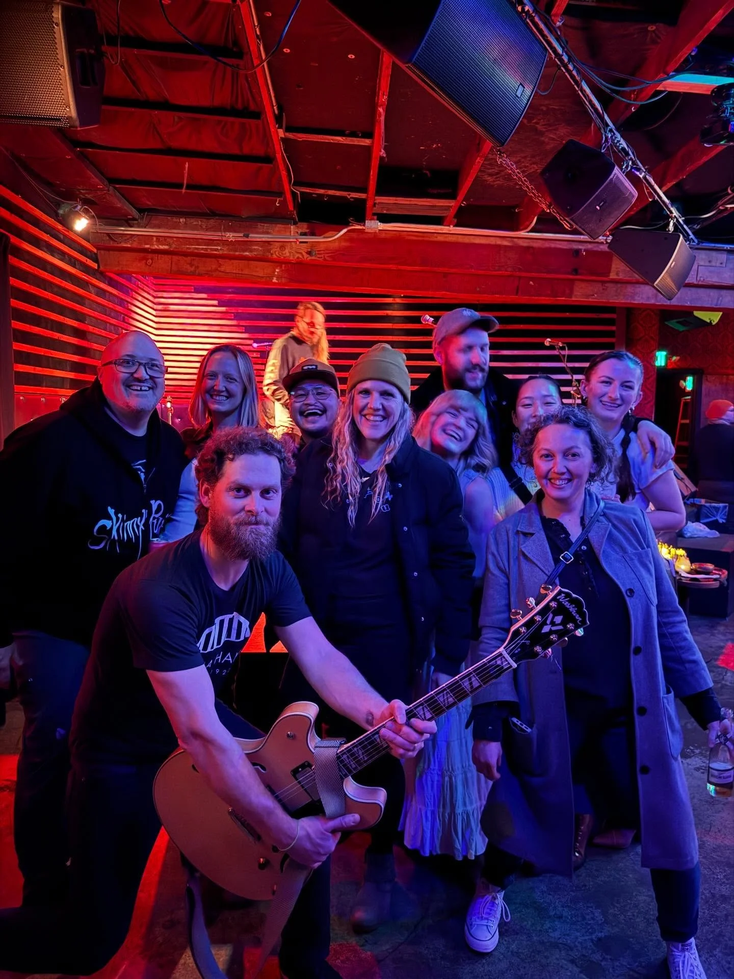 SFMA market staff got to rock out last night at @thesunsettavern with our very own market manager/rockstar @jbenchandler and his incredible @thelowlonesomesound bandmates @zpacleb and @djolson3 

It was amazing! We highly recommend catching their nex