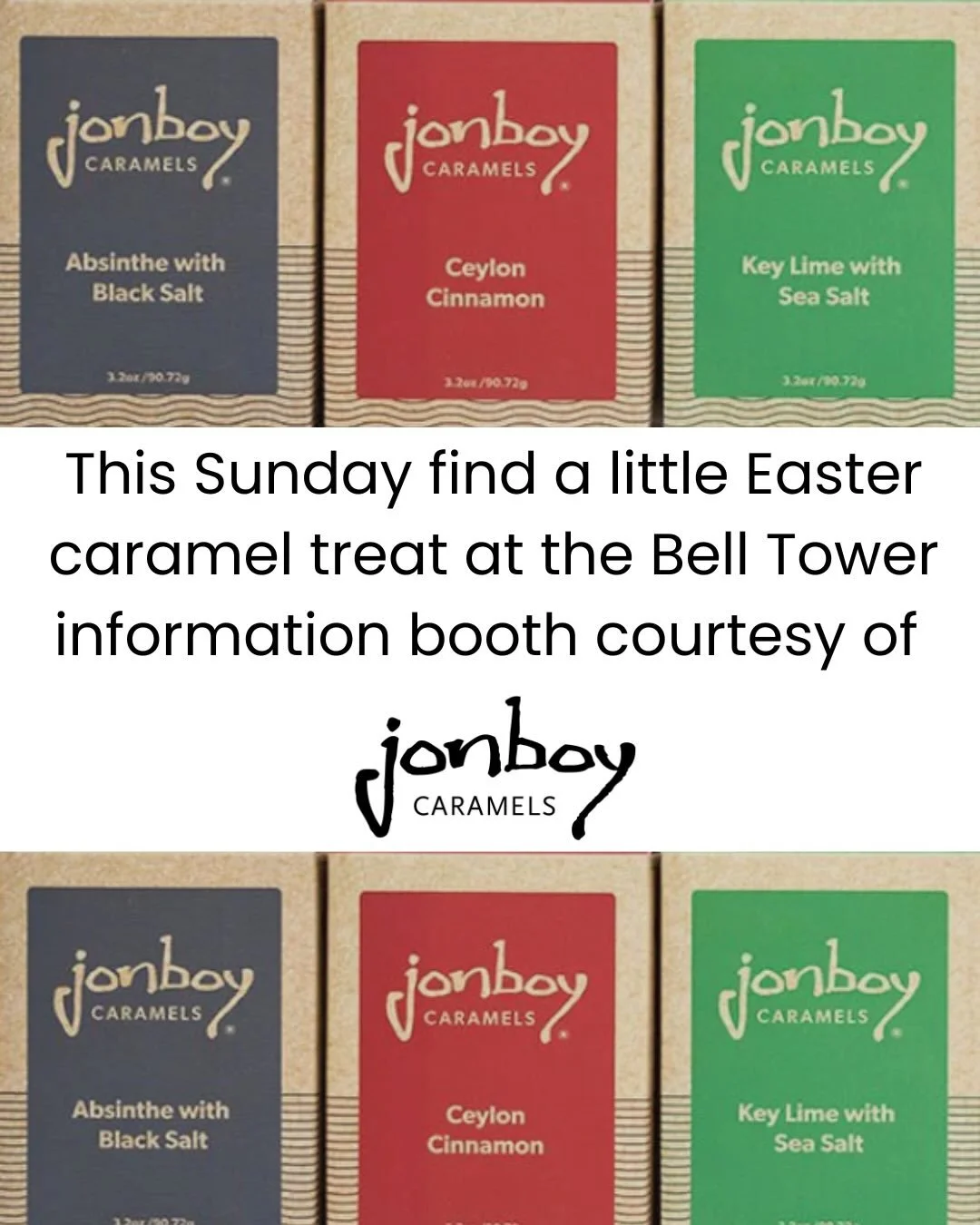 We are just a day away from another beautiful day at the Ballard Farmers Market, farm fresh food on a sunny day is hard to beat!

We also wanted to let you know that courtesy of @jonboycaramels we will have a little caramel Easter treat while supplie