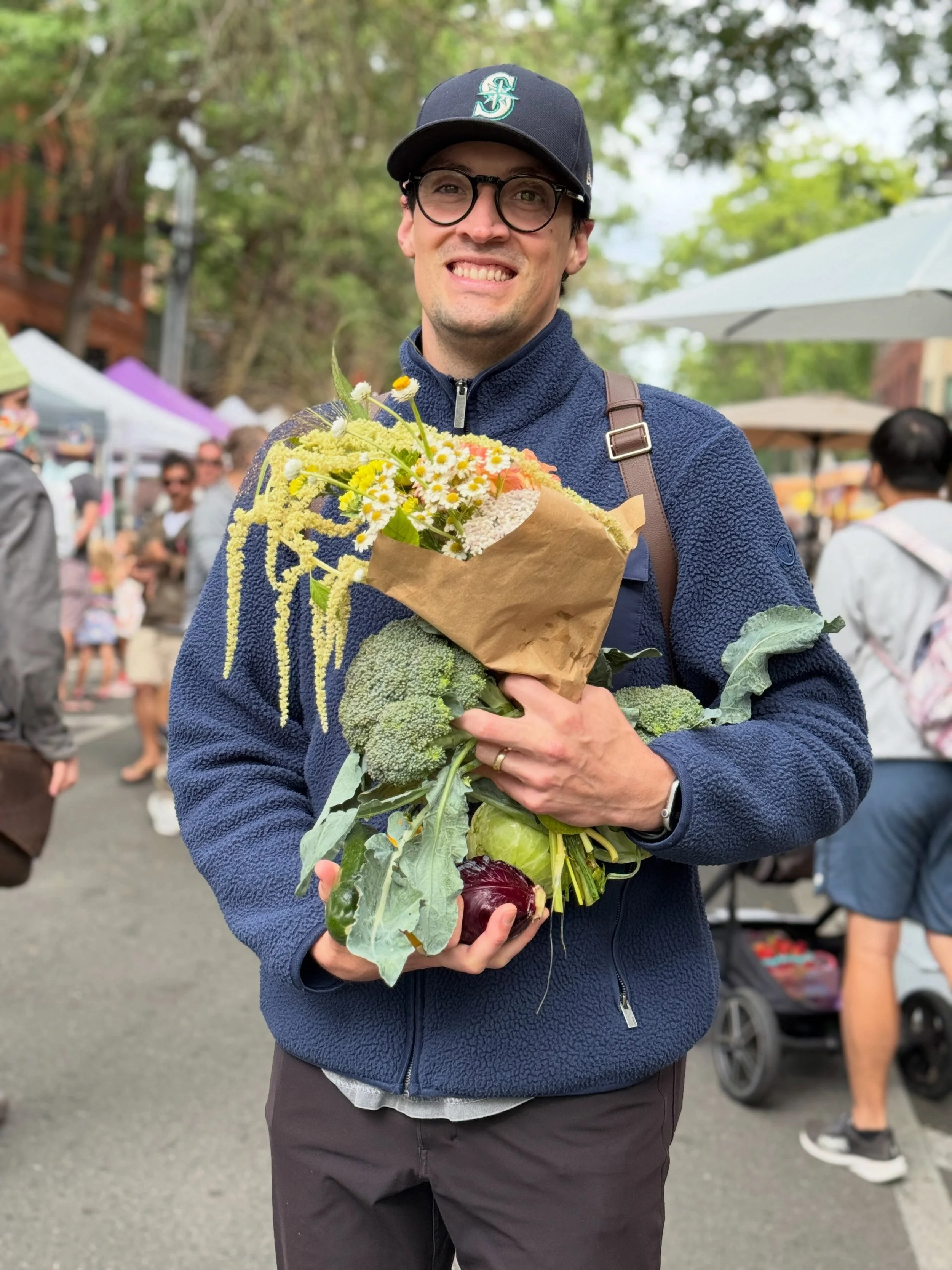 You also can have a market haul like this, all you need to do is come on down to the Ballard Farmers, bring a market haul bag (optional) and maybe a friend or 2!

Come support local Washington farms during Farmers Market week, we can&rsquo;t wait to 