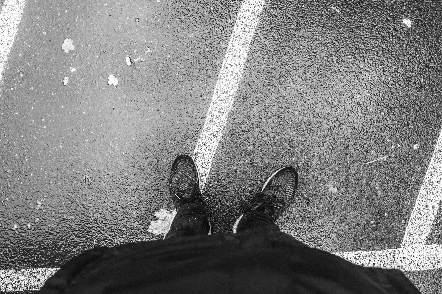Obligatory hipster top down foot shot