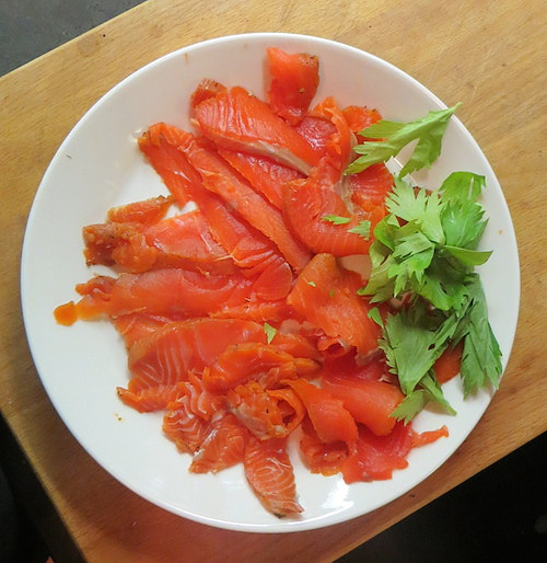 Stacey's Grilla Gorilla Gravlax Saltie! Wow wee!