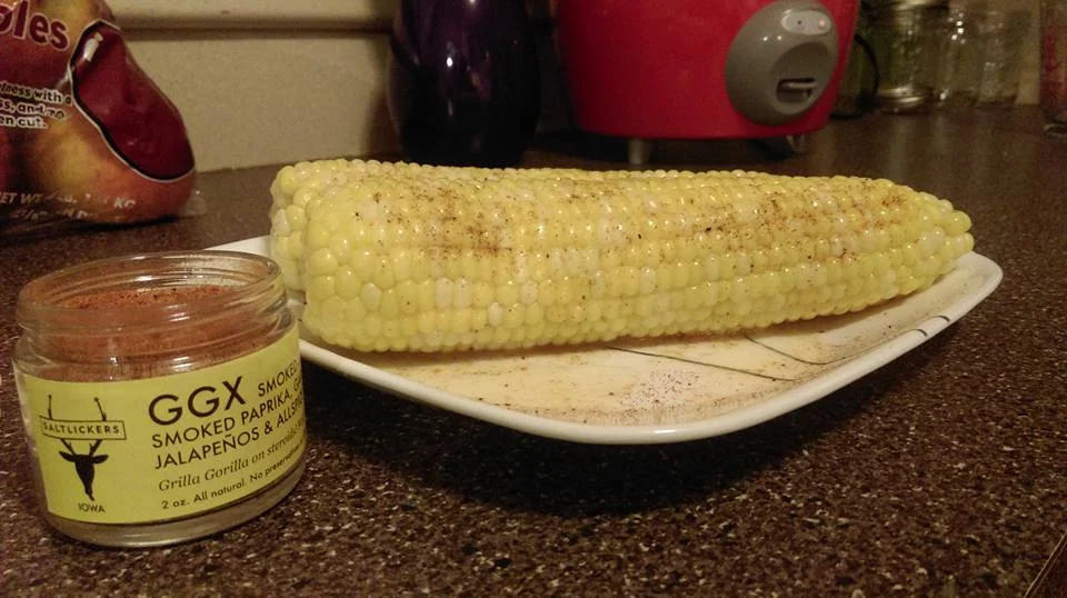 Eric's sweet corn with GGX