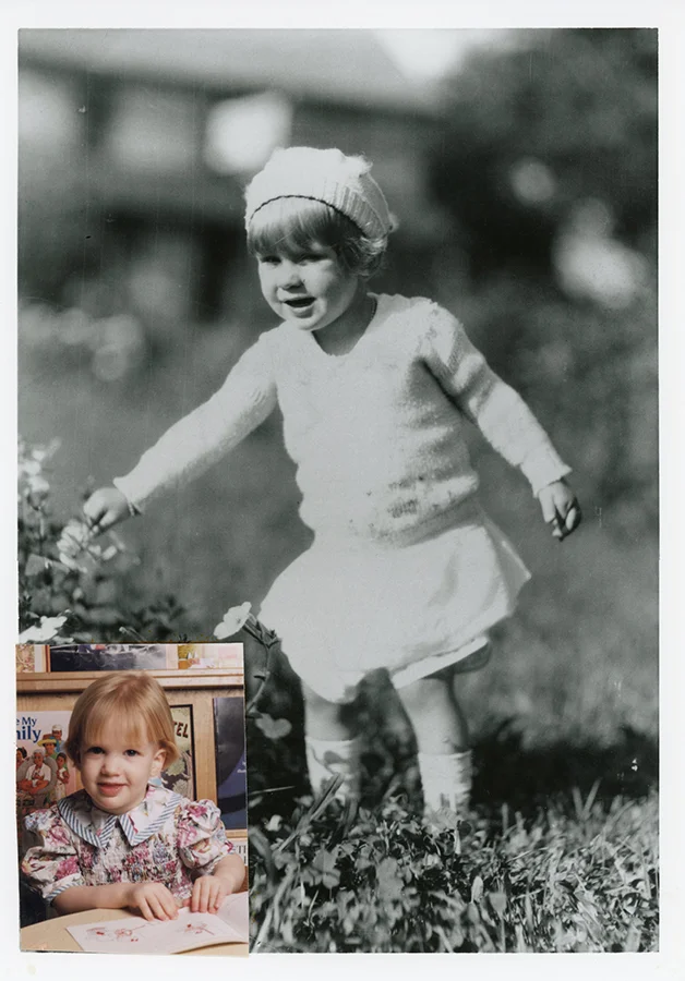 Claire Gyllian born 1991, Mary Margaret born 1926