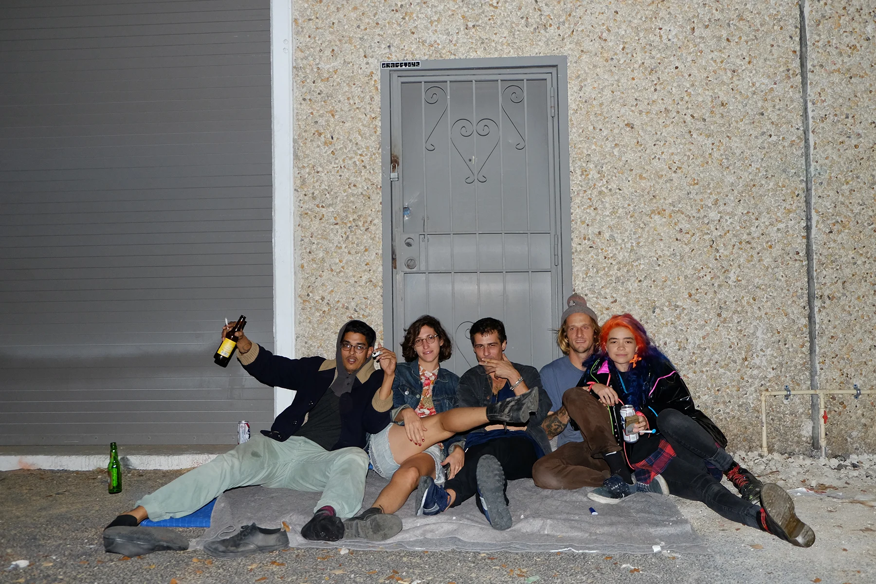 Franky, Deon, Michael, Giles, Tara, 7111, Little Haiti, 2014.