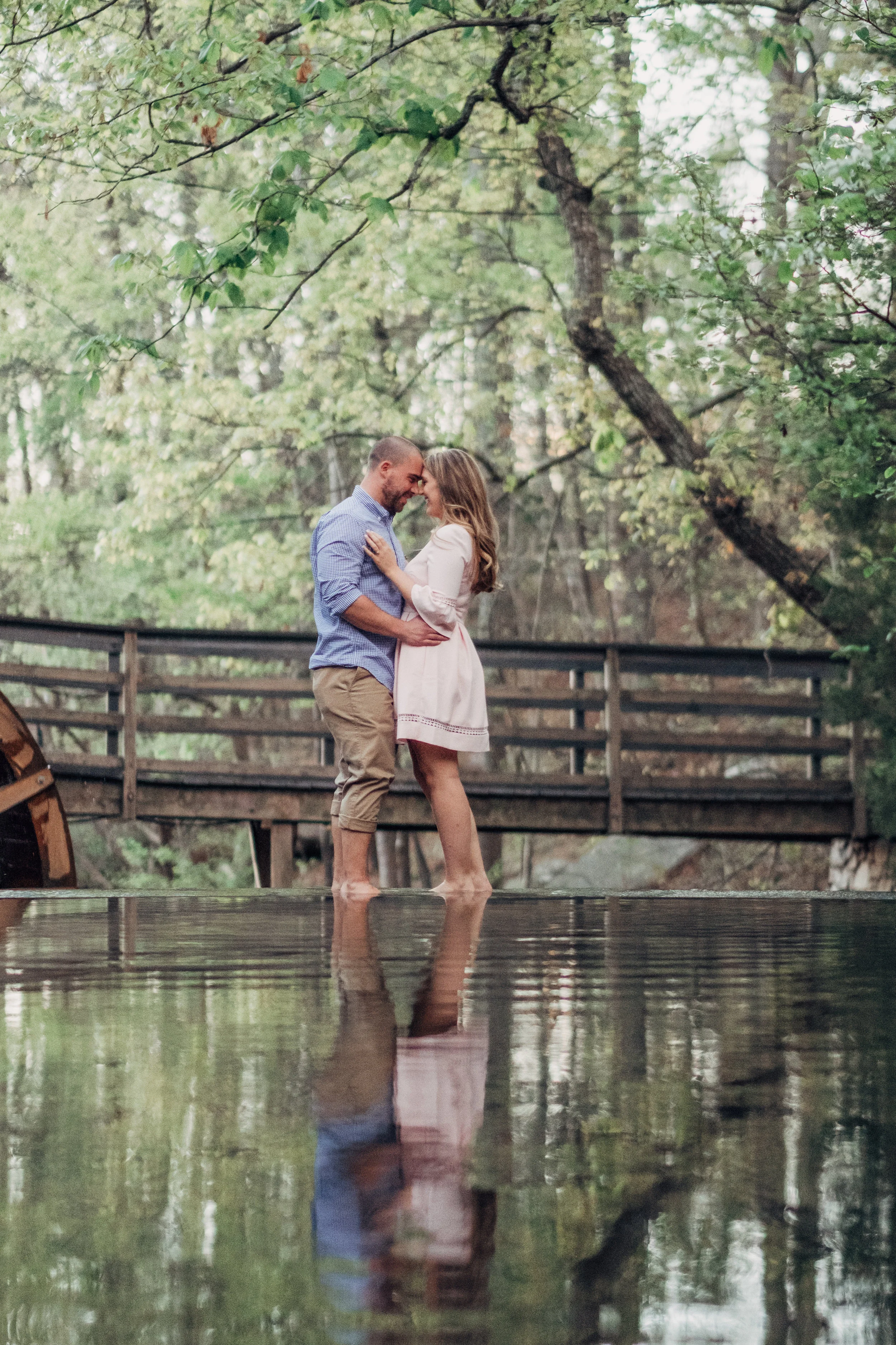 Kevin & Tara's Grist Mill Engagement Session