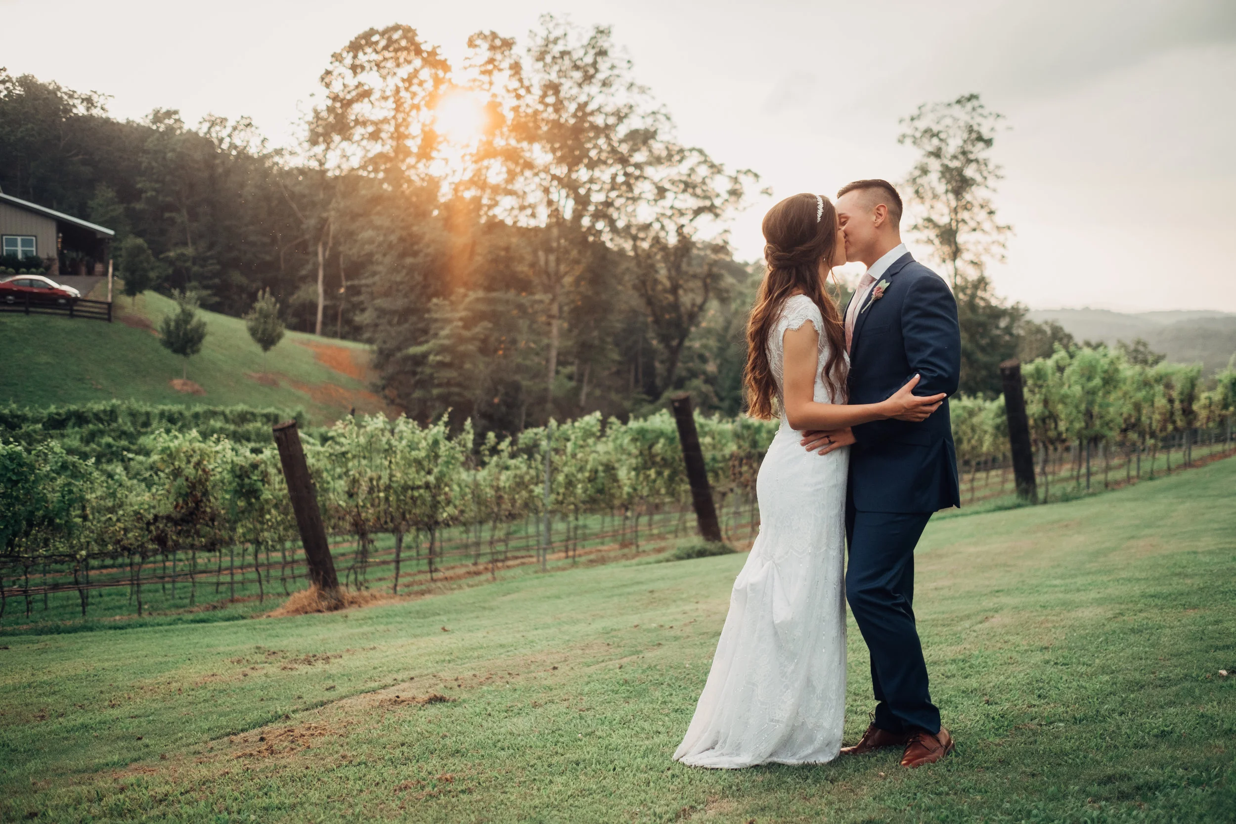 Ryan & Jessica's Vineyard Wedding | Dahlonega, Georgia