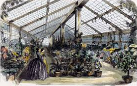 Harriet's Conservatory, built on the West end of the White House