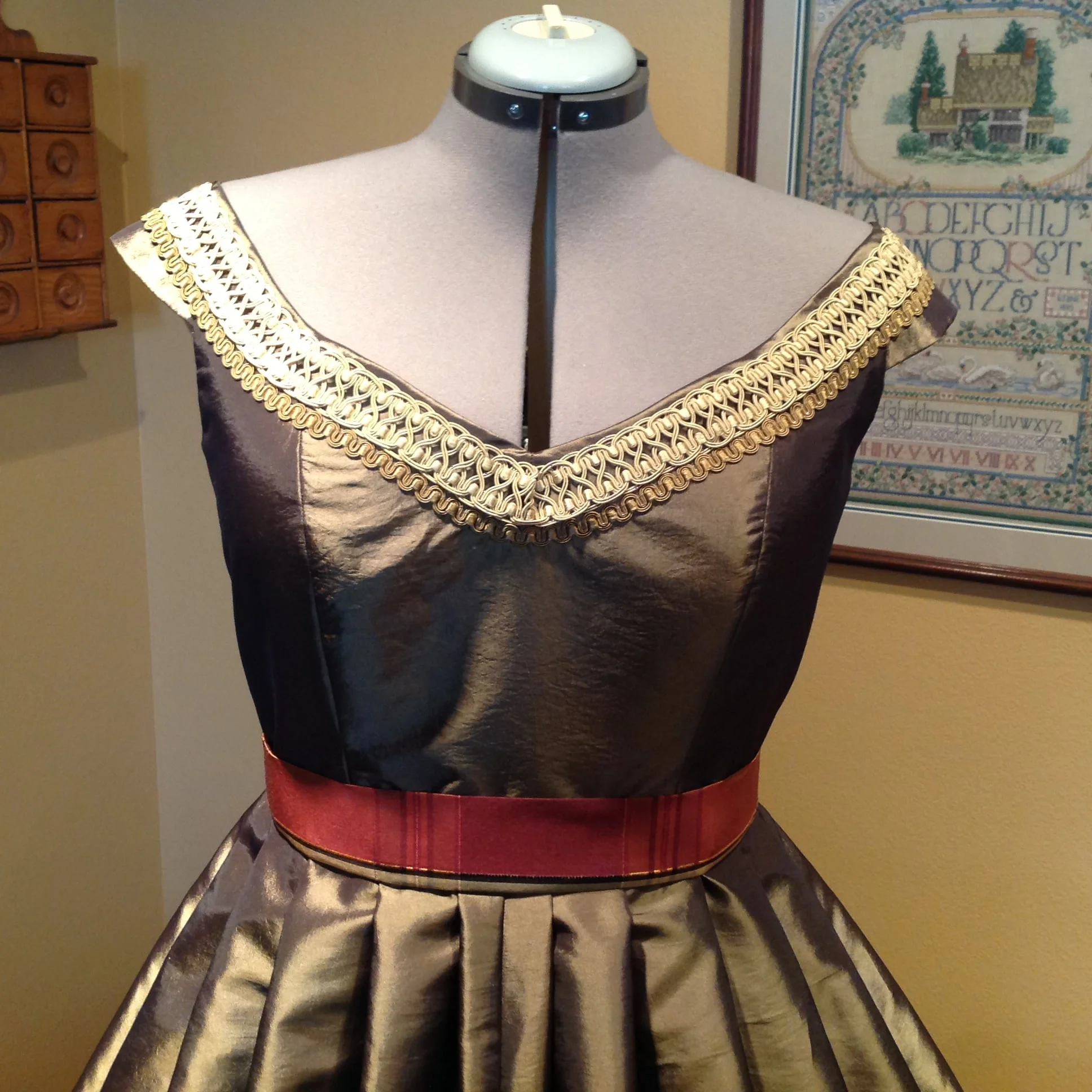 plaid dress front close up.JPG