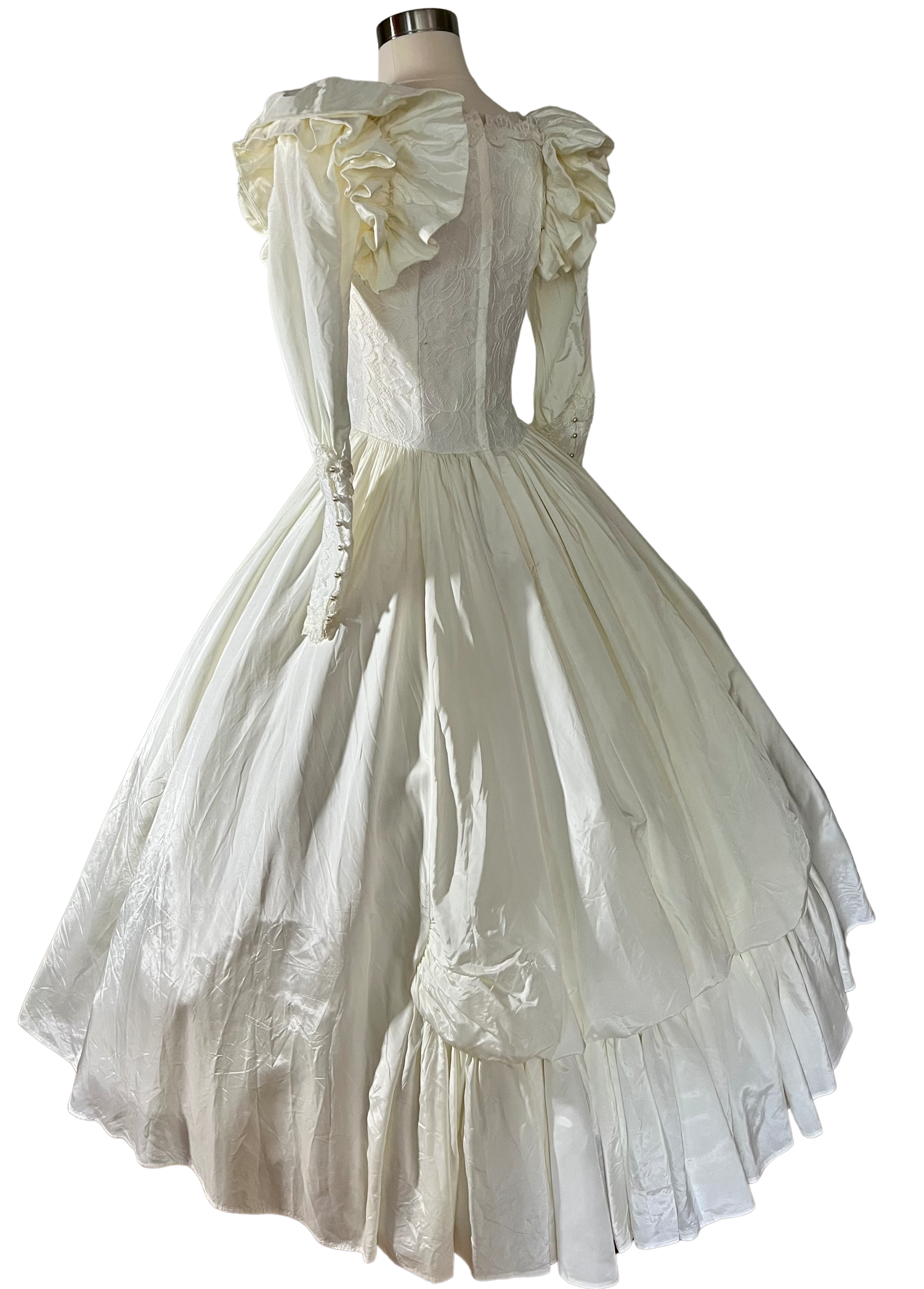 W27.1 Vintage Jessica McClintock Wedding Dress (waist - 27") Civil War Ball Gowns W27.1 Vintage Jessica McClintock Wedding Dress (waist - 27") Civil War Ball Gowns