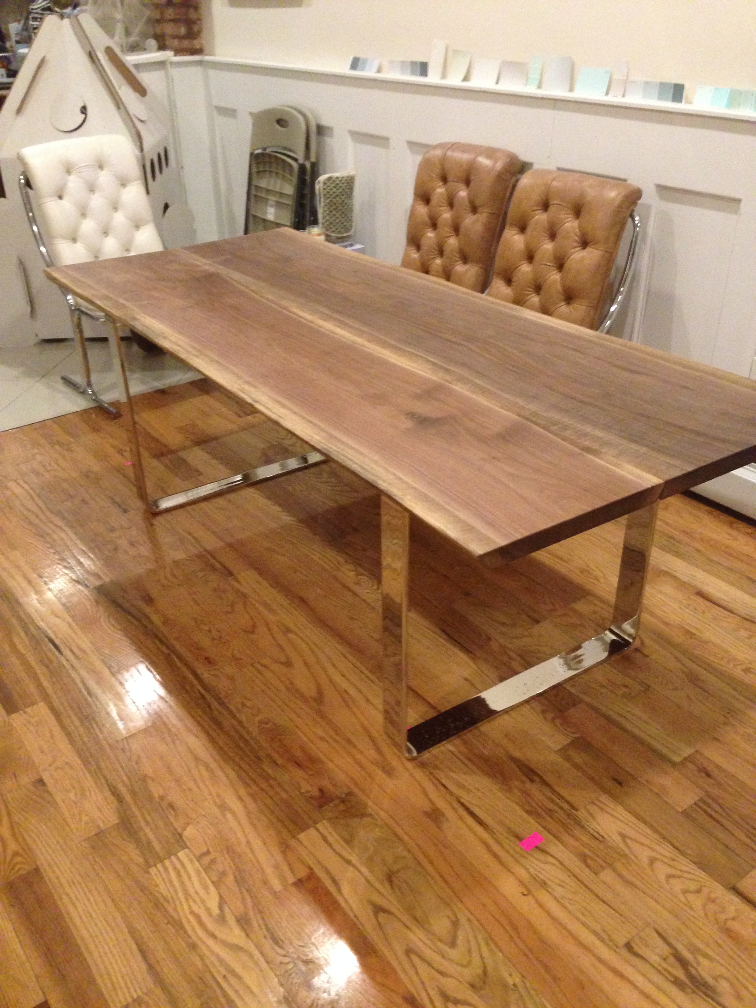 Walnut Slab Table