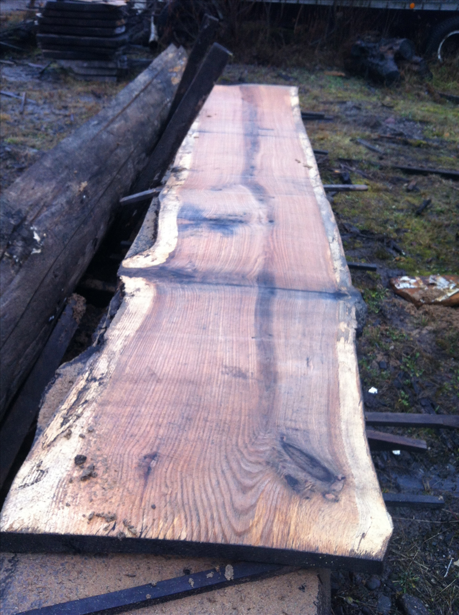 white oak slabs