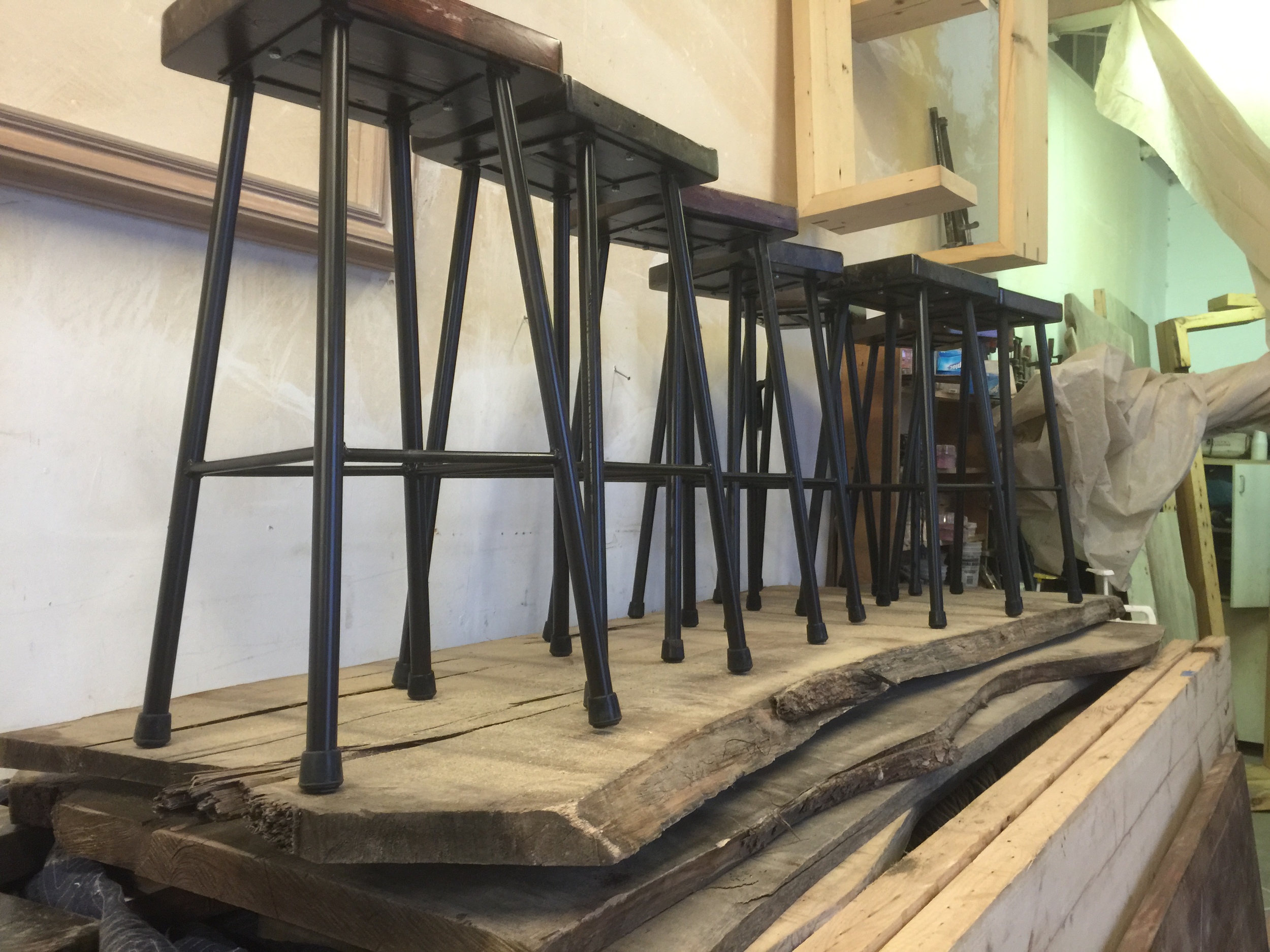 Bareback Bar Stools