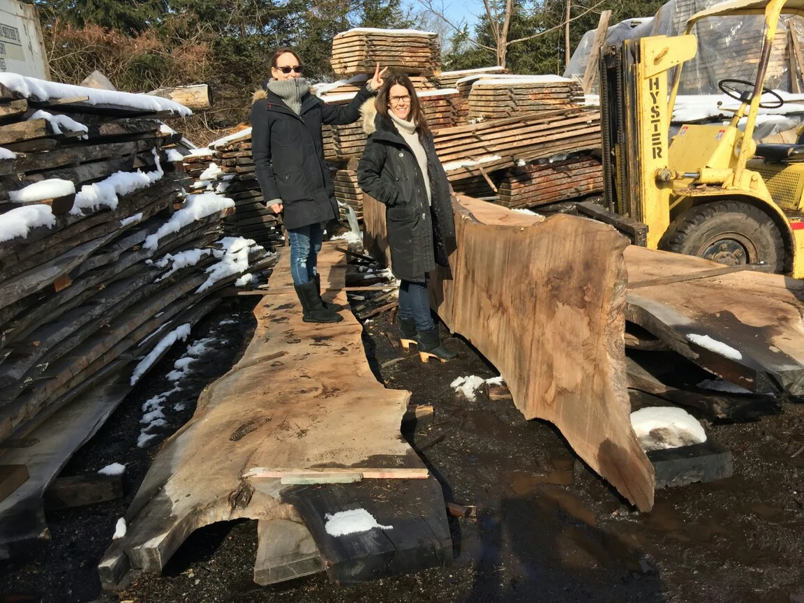 Looking for the perfect slab to create the perfect headboard out of a 17'x38" walnut slab from interlaken Ny. 