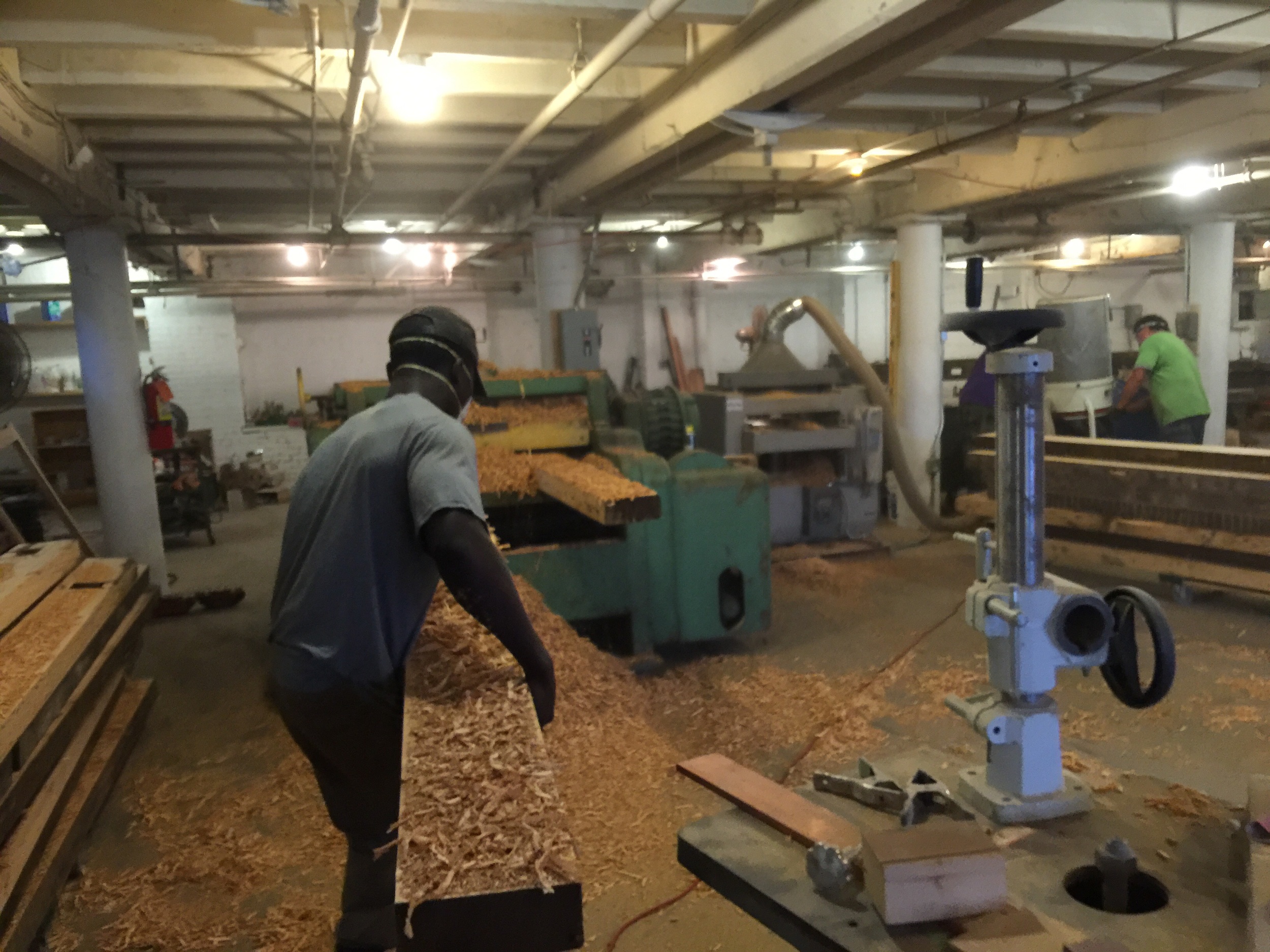 36" Buss planer killing it