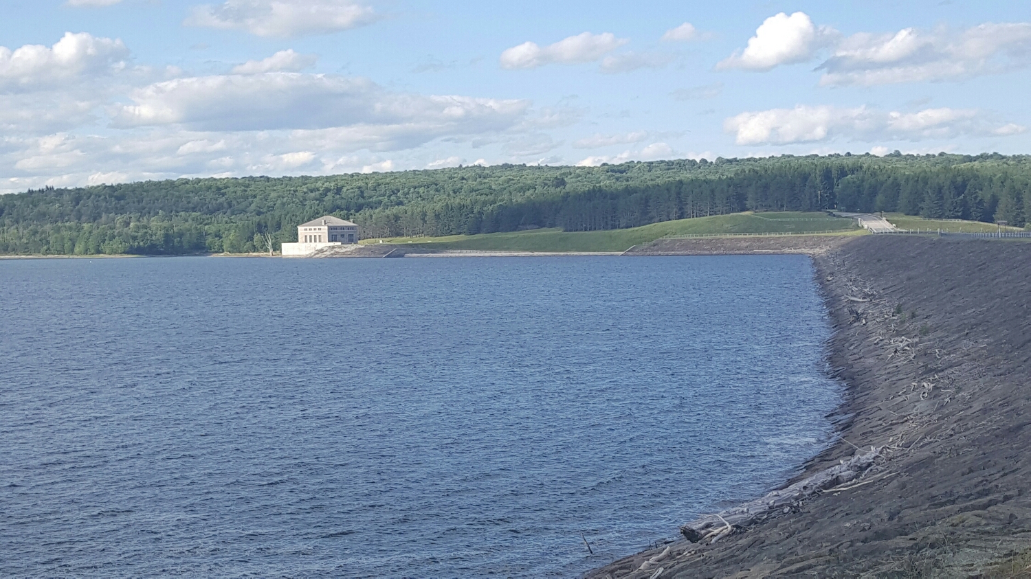 One of the reservoirs that supplies water to NYC