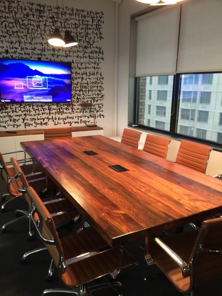 Southern Yellow Pine Conference Table