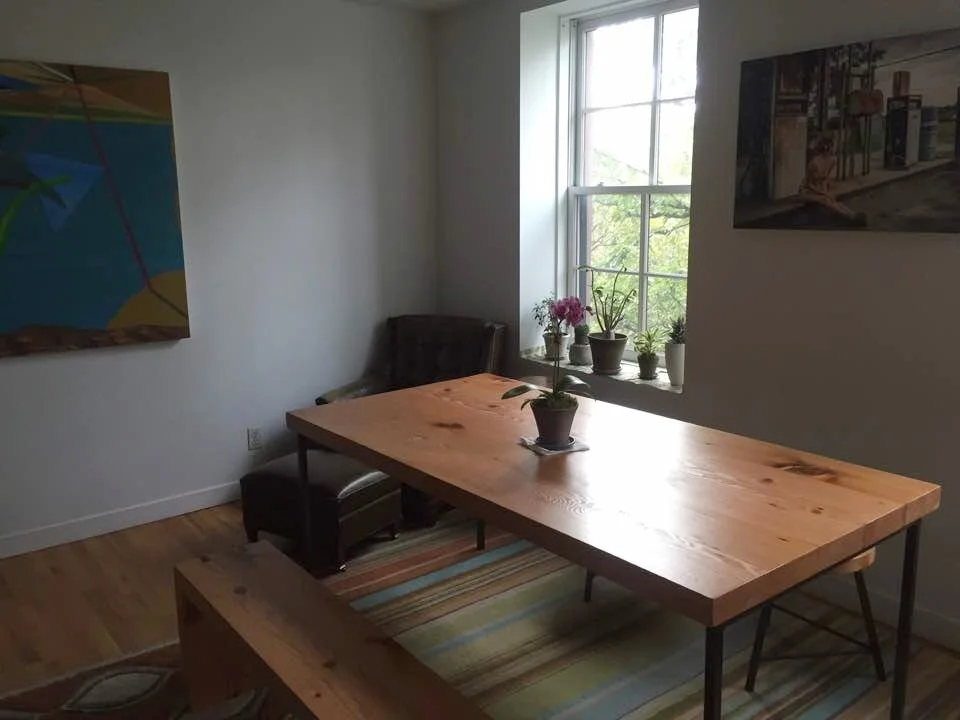 Douglas Fir Table and Bench