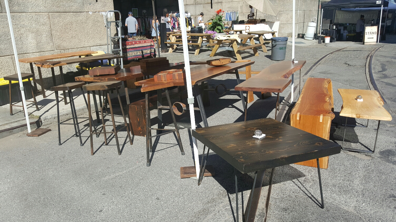 All the wood and metal work done in our Yonkers, NY workshop.