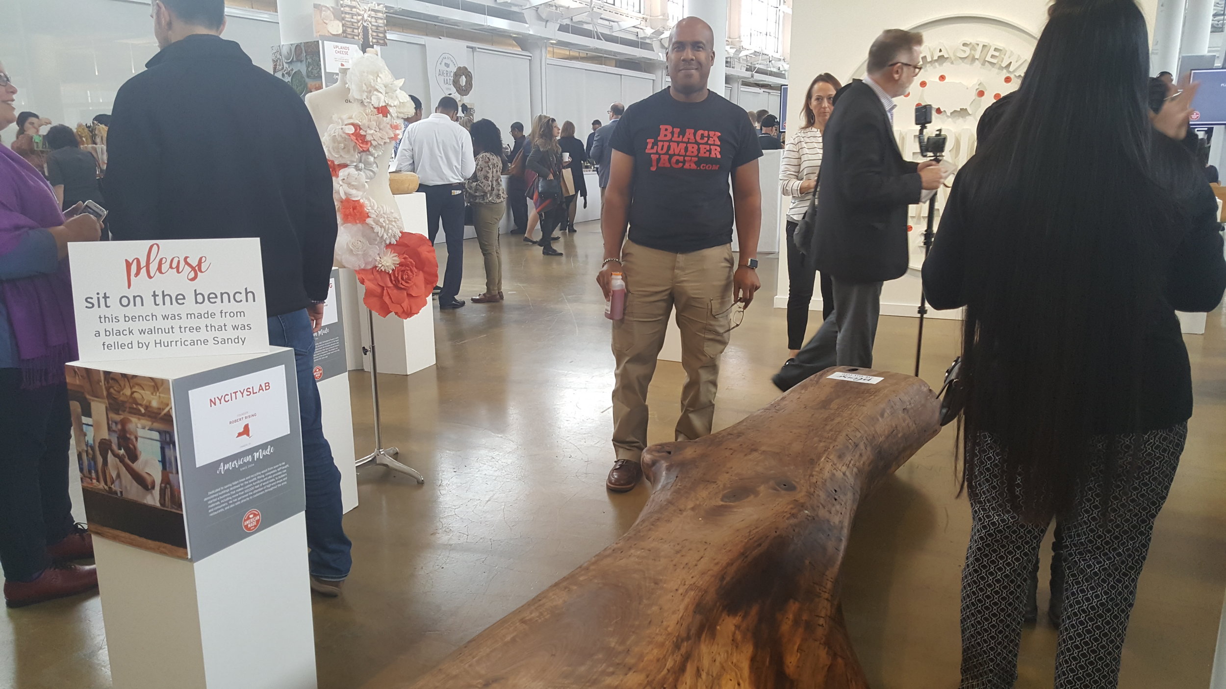 Blacklumberjack and Black Walnut Bench (Copy)