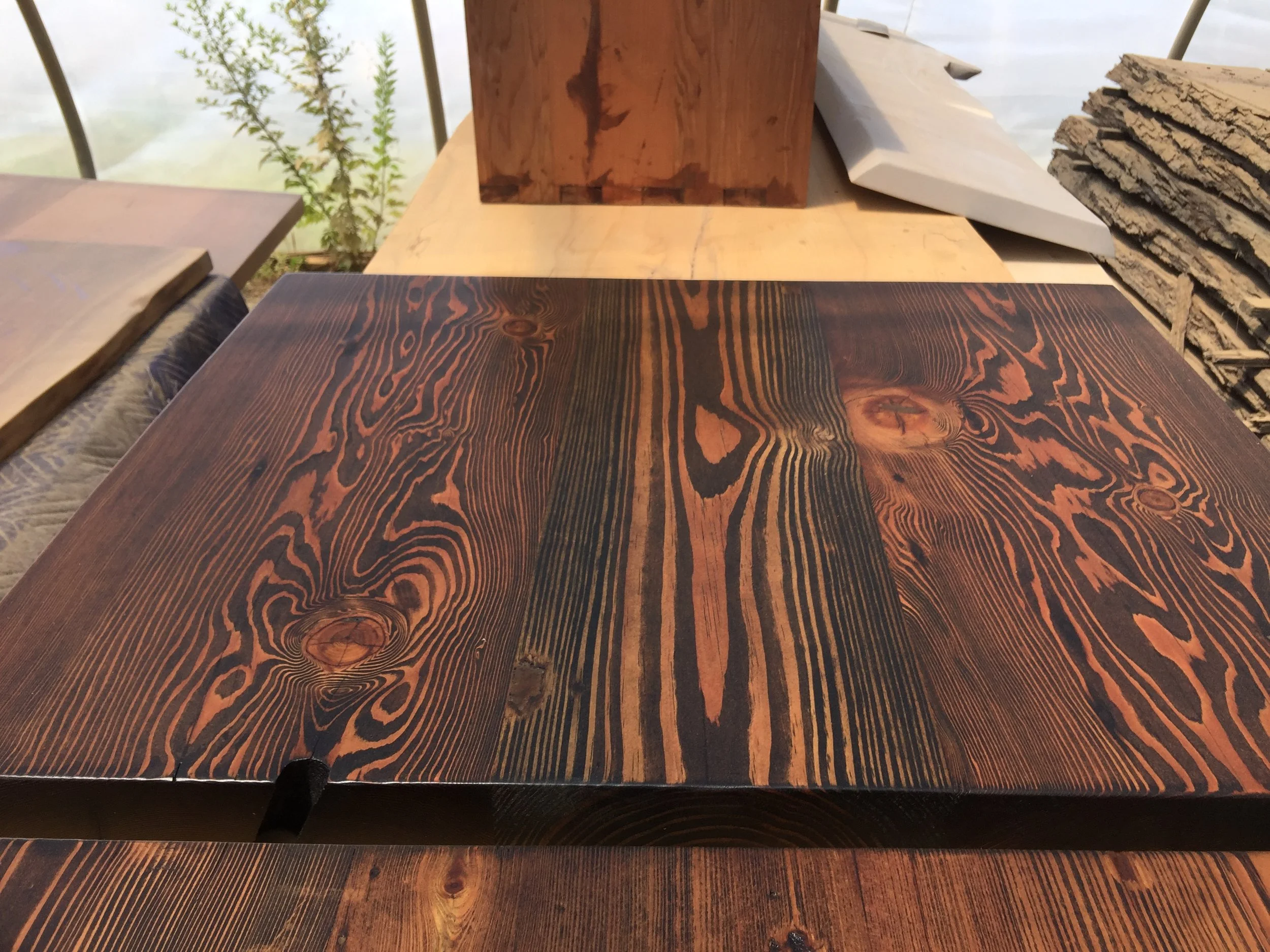 40 Tables All The Wood Is Antique Yellow Pine From 333 Kent Ave In